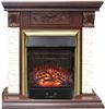 Электрокамин Royal Flame Majestic FX Brass + Luxemburg, темный дуб