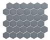 Мозаика керамическая однотонная ORRO ceramic GRAFIT GAMMA