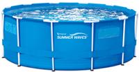 Каркасный бассейн Summer Waves круглый 366х132 см, P20012529