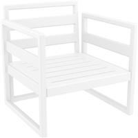 Стул (кресло) Siesta Contract Mykonos, цвет белый
