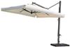 Зонт Scolaro Galileo Maxi Dark, антрацит, слоновая кость