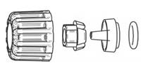 Ниппель Etatron PVDF головки насоса eONE, 20 шт