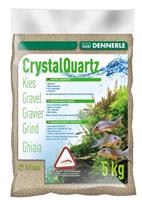 Грунт для аквариума Dennerle Crystal Quartz Gravel, природный белый, 5 кг
