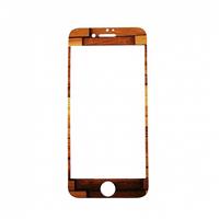 Защитное стекло цветное Glass Wooden комплект для Apple iPhone 7/iPhone 8/iPhone SE 2020 (02) (brown) 64881