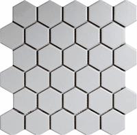 Мозаика керамическая однотонная ORRO ceramic WHITE GAMMA (толщина 6 мм)