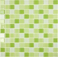 Мозаика 31,8х31,8 S-451 бело-зеленый микс (кор. - 20 шт.), КИТАЙ, код 0311200165, штрихкод , артикул