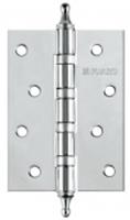 Петля FUARO 100х75х2,5 4BB/A/BL CP хром -универ., КИТАЙ, код 0350301340, штрихкод 469048901169, артикул 30967