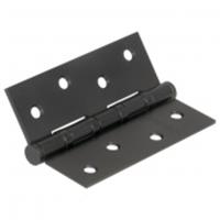 Петля FUARO 100х75х2,5 4BB/BL BL чёрный матовый -универ., КИТАЙ, код 0350301346, штрихкод 469048903070, артикул 39737