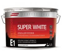 Краска для потолков PARADE SUPER WHITE E1 база А 0,9л Россия, РОССИЯ, код 04102030030, штрихкод 460329202618, артикул 0005878