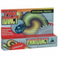 Унипласт-алюминий,герметик хол.сварка, 20г, РОССИЯ, код 04405090029, штрихкод 460156700806, артикул 70806
