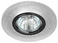 Светильник ЭРА DK LD1 WH декор cо светодиодной подсветкой, прозрачный, КИТАЙ, код 05213150038, штрихкод 505539867329, артикул Б0018775