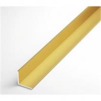 Профиль уголок 20*20*1 (2,0м) анод золото, РОССИЯ, код 0771200143, штрихкод 469023618498, артикул 40411