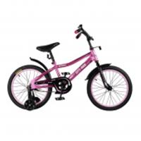 Детский велосипед City-Ride Spark , рама сталь , диск 18 сталь , цвет розовый, КИТАЙ, код 60012020090, штрихкод 690102800098, артикул CR-B2-0218PK