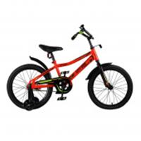 Детский велосипед City-Ride Spark, рама сталь, диск 18 сталь, красный, Китай, код 60012020097, штрихкод 690102800096, артикул CR-B2-0218RD