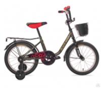 Велосипед BlackAqua 1604 (с корзиной, хаки), КИТАЙ, код 60012020233, штрихкод , артикул DK-1604