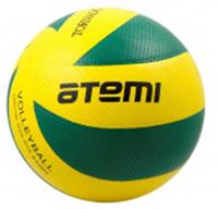 Мяч волейбольный Atemi TORNADO, синтетическая кожа PVC, желт-зел, КИТАЙ, код 74003060050, штрихкод 469034709805, артикул
