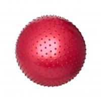 Мяч гимнастический массажный, красный, 55 см, КИТАЙ, код 74003140017, штрихкод 690100206581, артикул JB0206581