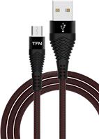 Кабель Tfn microusb forza 1.0m black (-cfzmicusb1mbk)