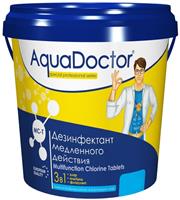 Хлор длительного действия Aquadoctor MC-T 3-в-1, 1 кг в таблетках по 20 гр