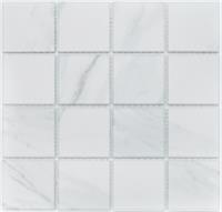 Мозаика 30,6х30,6 PR7373-33 белый мрамор (кор. - 18 шт.), КИТАЙ, код 0311200184, штрихкод , артикул