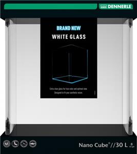 Аквариум Dennerle Nanocube White Glass 30 л