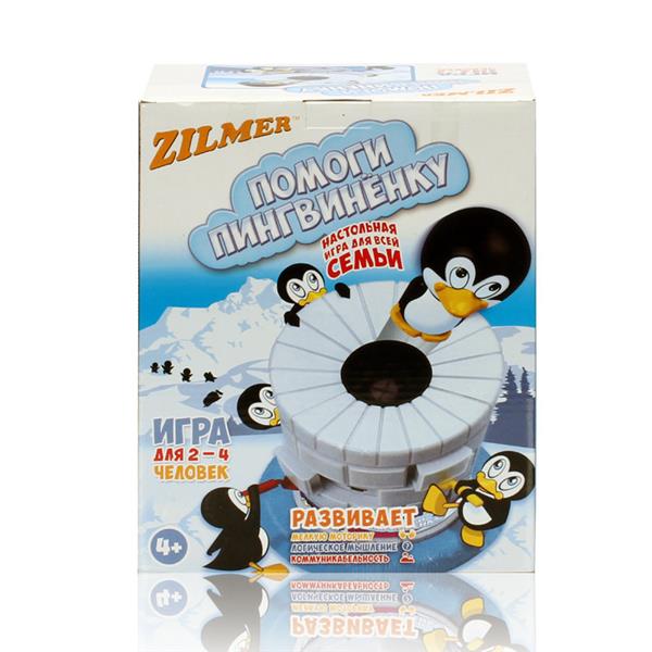 Игрушка Zilmer настольная игра для детей и всей семьи помоги пингвинёнку
