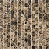 Мраморная мозаичная смесь StarMosaic Dark Emperador Polished (JMST023) 20х20