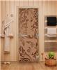 Дверь для сауны DoorWood (Дорвуд) 80x200 Эталон Венеция (бронза матовая) правая