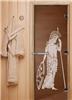 Дверь для сауны DoorWood (Дорвуд) 70x190 Эталон Рим (бронза матовая) левая