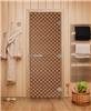 Дверь для сауны DoorWood (Дорвуд) 70x190 Эталон Мираж (бронза матовая) правая