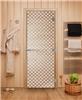 Дверь для сауны DoorWood (Дорвуд) 70x190 Эталон Мираж (сатин) правая