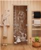 Дверь для сауны DoorWood (Дорвуд) 80x200 Эталон Дженифер 2 (бронза) правая