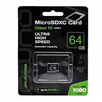 Карта флэш-памяти MicroSD 64 Гб Qumo без SD адаптера (class 10) UHS-1 (black) 133523