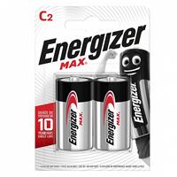 Батарейка C Energizer LR14 Max (2-BL) (12) 133573