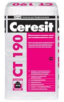 Клей Ceresit CT 190, для плит из мин.ваты, 25 кг