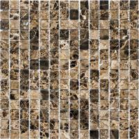 Мраморная мозаичная смесь StarMosaic Dark Emperador Polished (JMST023) 20х20