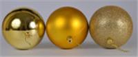 Набор шаров новогодних 6шт d=10см золото арт.NYLR0003-3 Код257600, КИТАЙ, код 75002180567, штрихкод 468046606486, артикул 257600