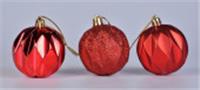 Набор шаров новогодних Фонарик 6шт d=6см красные арт.NYJN0101-1n Код257641, КИТАЙ, код 75002180688, штрихкод 468046606448, артикул 257641