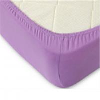 Простыня на резинке 180*200*20 трикотаж (пл.120) (сиреневый), РОССИЯ, код 01206260703, штрихкод 464004000098, артикул