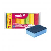 Губки ''YORK'' 6+1 шт. КОЛОР ЛЮКС 030180, ПОЛЬША, код 4100105152, штрихкод 590335511258, артикул 030180