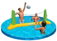 Водный волейбол на надувн.опорах 239х64х91 см, Intex 56508