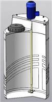 Бак для химических реагентов Rostok (Росток) 100 усиленная до 1.3 N с турбинной мешалкой, белый