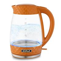 Чайник электрический Kitfort kt-6123-4 оранжевый