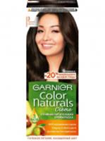 Garnier Color naturals 3 Темный каштан Краска для волос, РОССИЯ, код 3033206005, штрихкод 360054016835, артикул *