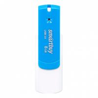 Флэш накопитель USB 8 Гб Smart Buy Diamond 3.0 (blue) 102560