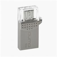 Флэш накопитель USB/MicroUSB 8 Гб Qumo Keeper OTG .. (silver) 73917
