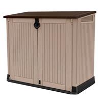 Шкаф Keter для улицы STORE IT OUT MIDI UPGRADED BEIGE BROWN
