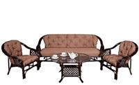 Комплект мебели с диваном Мебельторг Маркос XL (цвет коричневый)