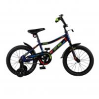 Детский велосипед City-Ride Spark , рама сталь , диск 16 сталь , цвет синий, КИТАЙ, код 60012020094, штрихкод 690102800093, артикул CR-B2-0216DBL
