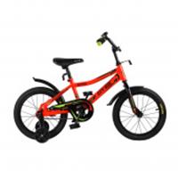 Детский велосипед City-Ride Spark, рама сталь, диск 16 сталь, красный, Китай, код 60012020092, штрихкод 690102800090, артикул CR-B2-0216RD